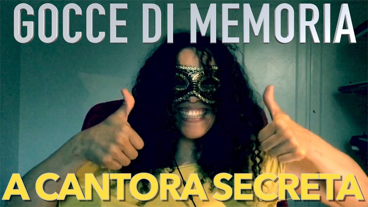 Gocce di memoria (Giorgia) - A CANTORA SECRETA Canzone divertente con commenti Funny Singing